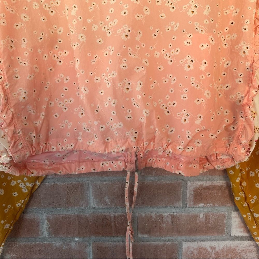 Sincerely Jules Bandier Wilder Jacket Windbreaker Women’s Large Cottage Floral - Picture 10 of 12